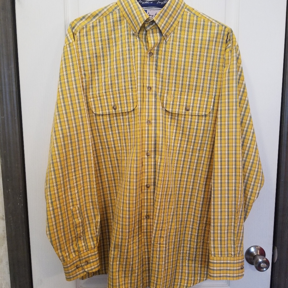 George Strait Wrangler long sleeve dress shirt